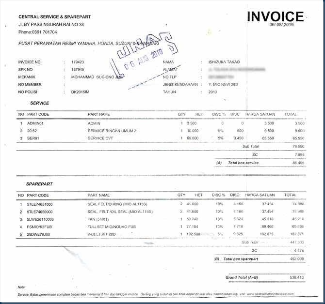 invoce