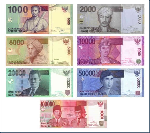 インドネシア 2022年最新10万ルピア スカルノ＆ハッタ10枚　100万ルピア インドネシアのルピア札とコインの新デザインが今日から流通し