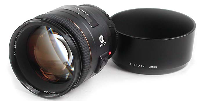 MINOLTA AF 85mm F1.4G New