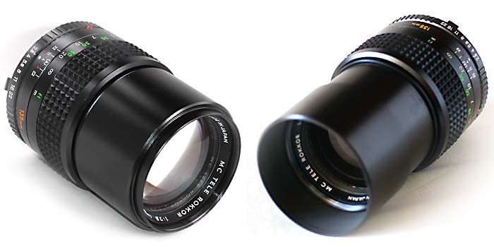 MINOLTA MD 135mm F2.8 【光学美品】