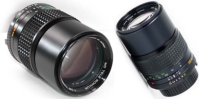 MINOLTA MD 135mm F2.8 【光学美品】