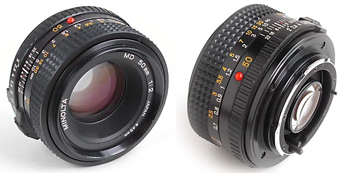 ミノルタ MINOLTA NEW MD 50mm F1.2 Minolta MD 50mm 1:1.2 tests and review - Lens QA Works